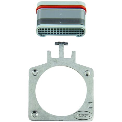 Grohe – Mousseur ovale pour robinet – Débit 7,5 à 9,0 l/min – Finition métal – Clé de démontage incluse – 13220000