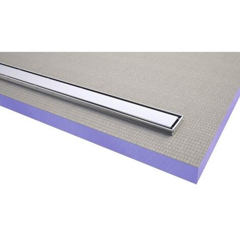 Jackon JACKOBOARD Aqua line easy Receveur à carreler avec barrette 120x90 cm (aquaeasy1)