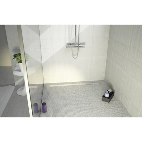 Jackon JACKOBOARD Aqua line easy Receveur à carreler avec barrette 120x90 cm (aquaeasy1)