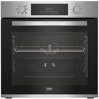 Beko – Four encastrable 72L – 8 fonctions cuisson – Aeroperfect 3D – nettoyage vapeur SteamShine – sécurité enfant – BBIM12300X