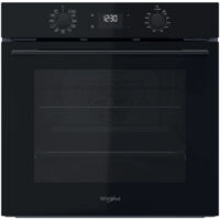 Whirlpool – Four chaleur tournante 71 L – OMK58CU1SB – 8 programmes cuisson – Nettoyage catalyse – Fermeture douce – Commandes électroniques