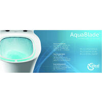 Ideal Standard Tesi aquablade pack wc à poser tout en un, sortie universelle (T033601)