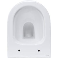 Swiss Aqua Technologies WC suspendu Infinitio sans bride et fixations invisibles + abattant frein de chute (Infinitiorimless)