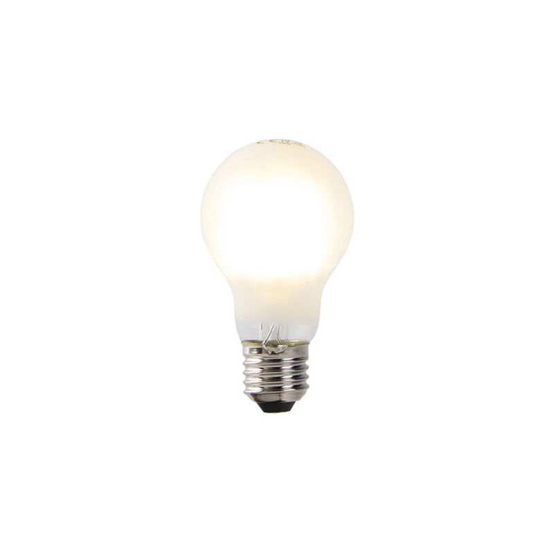 LAMPADINA LED A70 18W E27 FILAMENT LUCE NATURALE TRASPARENTE/BIANCO LATTE