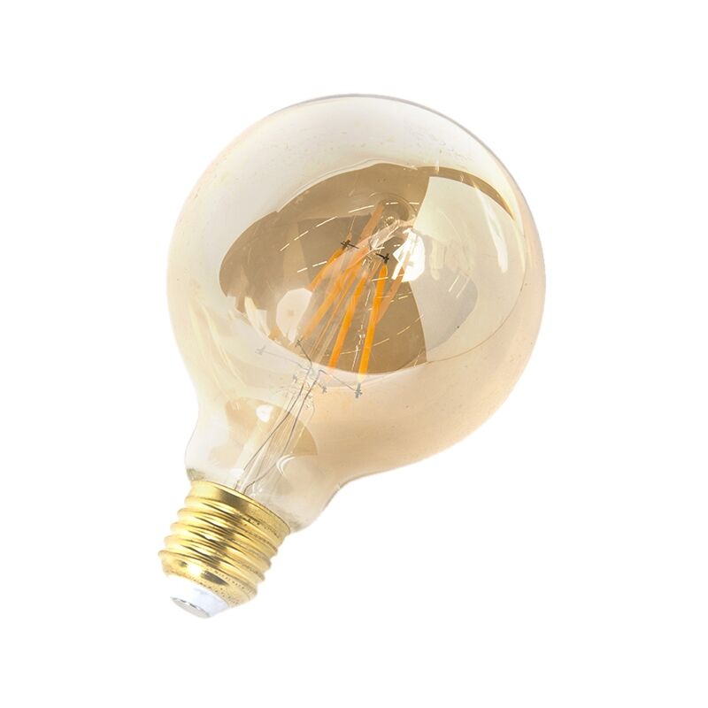 Lampada a filamento LED E27 dimmerabile ST64 goldline 5W 380 lm 2200K