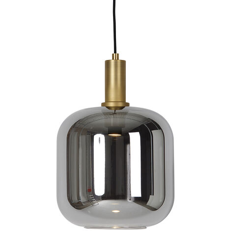 Massive Nelson - Lampadario A Sospensione 3 Luci, 3x60W, Colore Grigio - 2