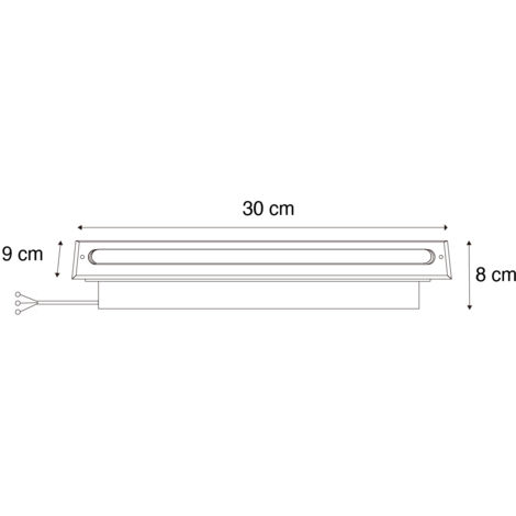 Lucande Faretto Da Incasso A Terra LED Grigio Acciaio Inox IP67 - Inclusa Lampadina Calda Per Esterno