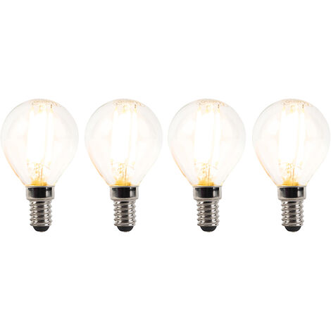 10 Lampadine LED ULTRALED E14 P45 - 7W Equivalenti A 45W - Luce Naturale 4000K - 525 Lumen