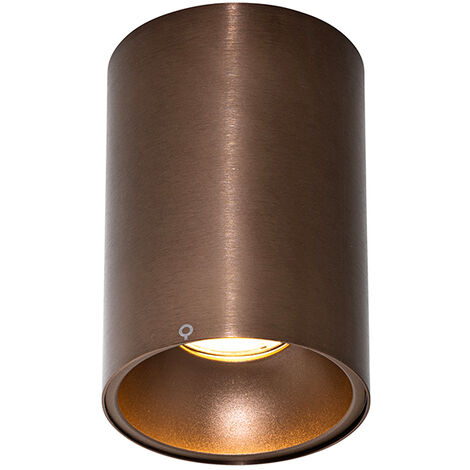 Faretto Da Soffitto Qazqa TUBA – Design Nero, 1 Luce GU10, 55 Mm, Per Soggiorno E Cucina - 4