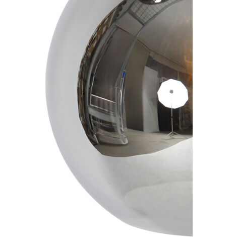 Qazqa Vidro Faretto A Sospensione Art Déco 3 Luci – Vetro Fumé, 35 Cm, Nero – Lampadine E14 Escluse