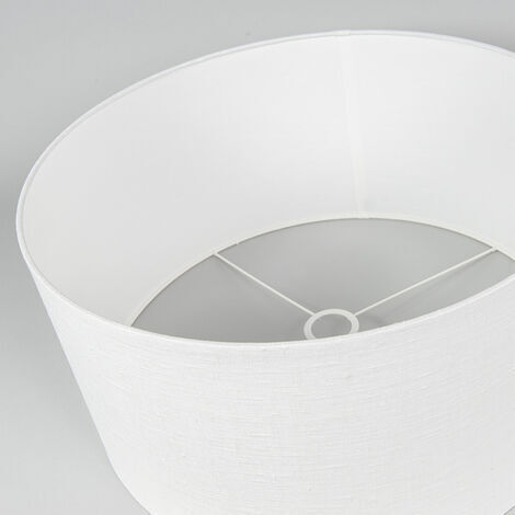 Paralume Moderno QAZQA - Nero O Oro, Diametro 400 Mm | Per Lampade A Sospensione O Da Terra - Foto 10