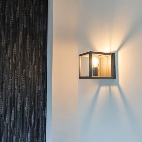 Applique da parete 20 watt ultra moderno luce fredda 6500k lampada a muro  per interni in alluminio arredamento casa