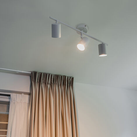 QAZQA Faretto jeana - Moderno - Acciaio - Bianco - Oblungo Max. 3 x Watt