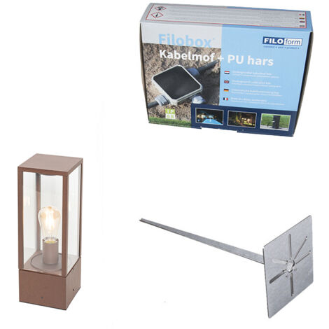 Lampione Esterno Industriale Nera 80 Cm IP44 - CHARLOIS | Leroy Merlin - 4