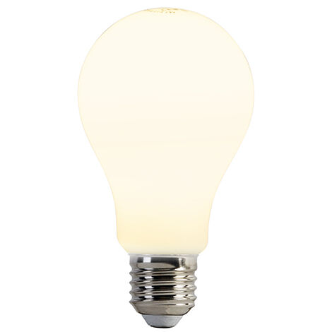 LAMPADINA GLOBO E27 CON CUPOLA BIANCA LED 8W LUCE 3000K DURATA 20000 ORE