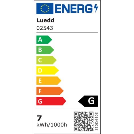 LUEDD Lampadina LED E27 dimmerabile R63 6.2W 520 lm 2700K