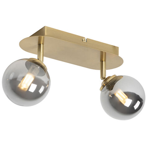 QAZQA Lanterna capital - Classico - Vetro,Plastico - Oro/Ottone