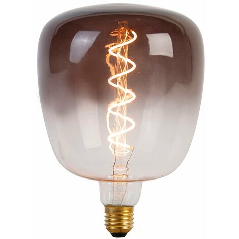 Lampada decorativa pigna LED 4W E27 lampadina vetro luce pub