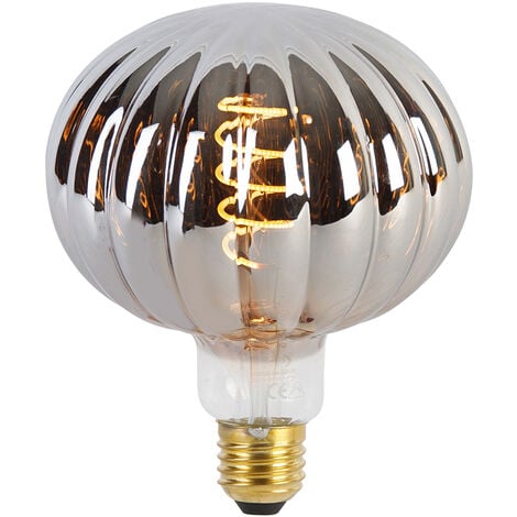 Calex Lampada LED E27 dimmerabile G125 fumo 4W 40 lm 2200K