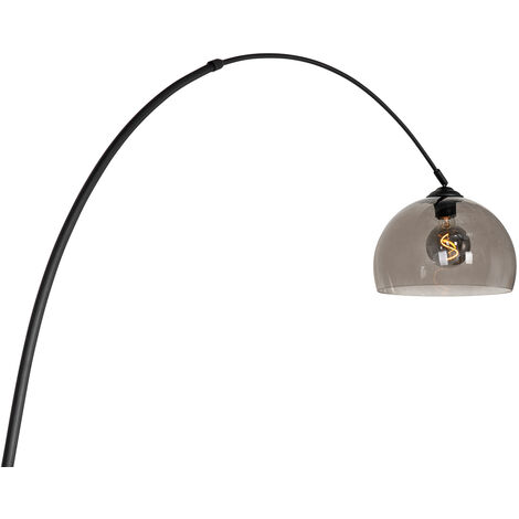QAZQA Simplo - Lampada Da Terra In Velluto Verde Con Dettagli Ottone, Stile Moderno Vintage, Altezza 184cm - 3