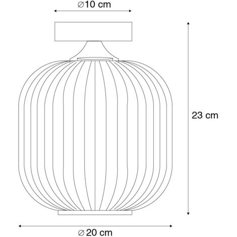Lampada A Binario QAZQA Slimline Uzzy – 6 Faretti Orientabili, 248 Cm, Nero, Attacco G9, IP20