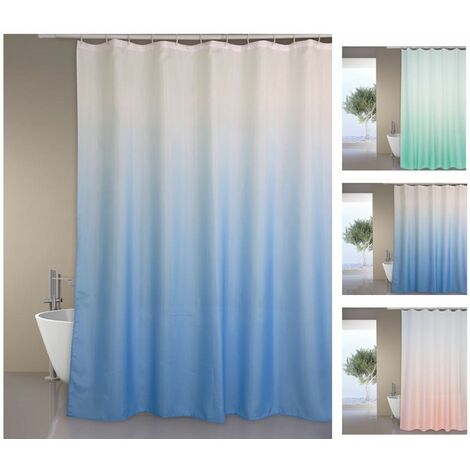 Bathroom Duschvorhang Textil Badewannenvorhang Wasserdicht Mit 12 Haken 71 Zoll 