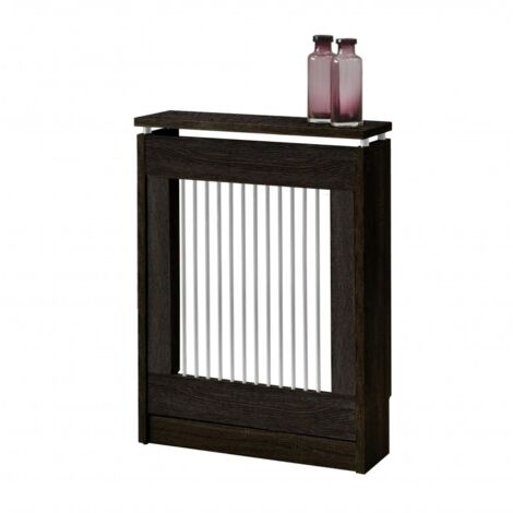 Cache-radiateur Cristian 3060 TOPKIT largeur 60 cm Petit Cache-radiateur classique Wengué