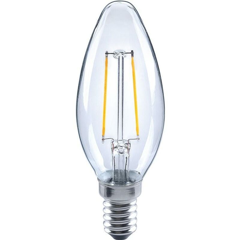 Mini ampoule LED petit culot E14 3W sortie verre 30W lumière naturelle  4000K 330 lumens lumière hotte frigo 230V