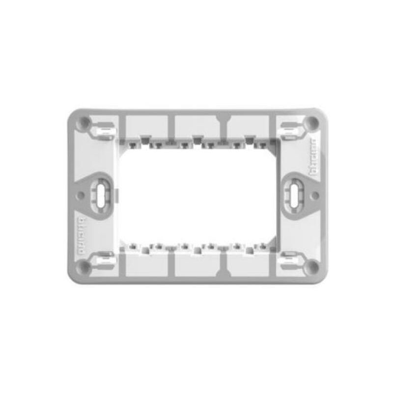 Support à 6 Modules BTicino Magie 506R – Pour Boîtiers électriques 3+3
