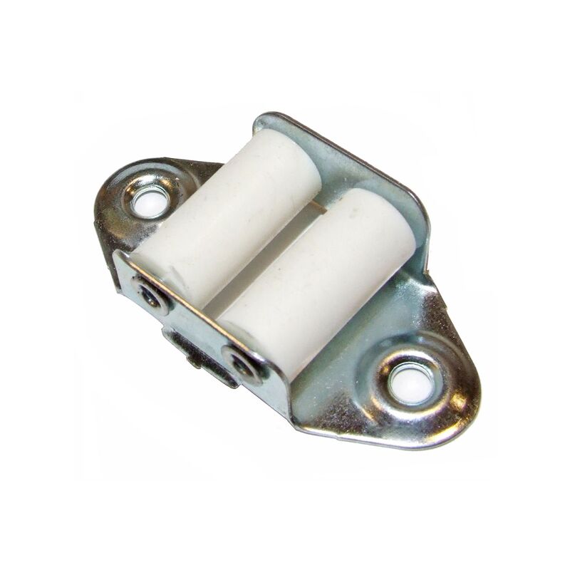 Lot de 4 rouleaux en nylon polyamide, 40 mm de diamètre, 100 mm de