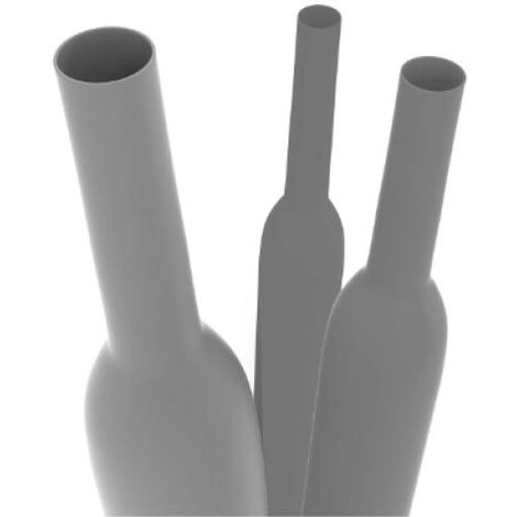 Gaine Thermorétractable Blanche 15 Mm - 1 Mètre - Parfaite Pour Protéger Vos Câbles Et Connexions électriques