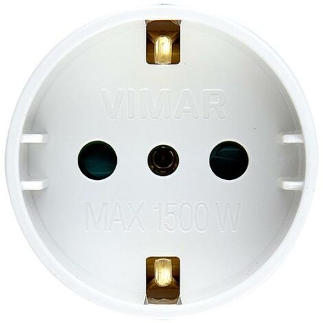 Adaptateur VIMAR 00302.B – S11 + P30 Blanc, Pour équipement électrique