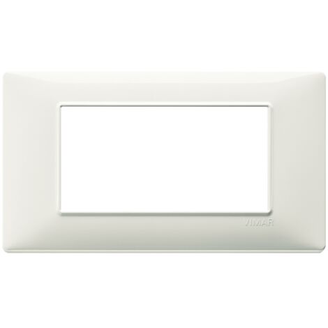 Vimar Plana plaque 4 modules couleur ivoire 14654.02
