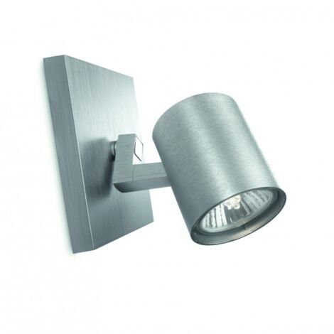 Faretto runner 35w attacco gu10 color aluminium metal 53090/48/12 530904812