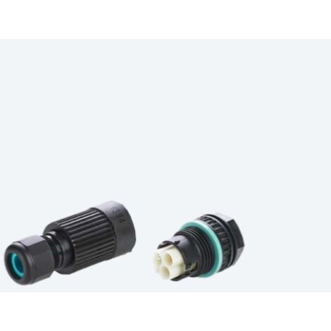 Connecteur Circulaire étanche IP68 - Prise Aviation 2 à 12 Broches, Montage Panneau, Soudure