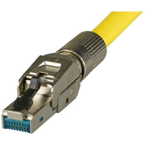 Micro Poly Rj45 Rj45 micro tek plug diamètre max. du câble 9mm argent - 88035.2