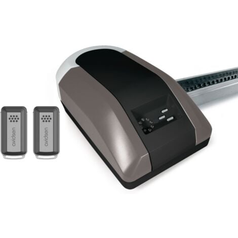 Kit d'automatisation de porte de garage avidsen bloc moteur+2 télécommandes - 114957