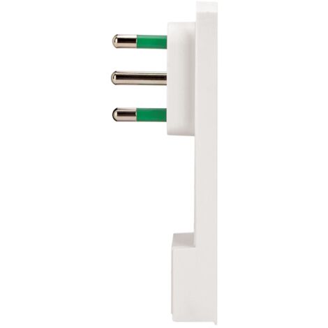 Fanton clock 2p+e 16a s17 prise démontable blanc - 80090