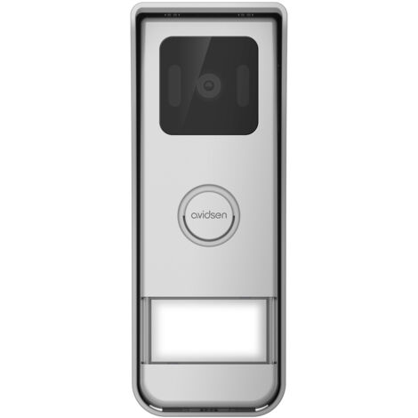 Avidsen ELIA SMART Interphone vidéo Wi-Fi Set complet blanc, aluminium