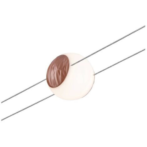 Mary spot cable 2line dimmable 4.5w lumiÈre chaude 2700k structurÉ couleur cuivre, blanc 941.60