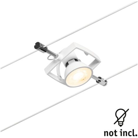 Spot individuel mac ii paulmann 944.33-gu5,3-mat blanc