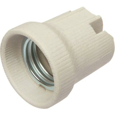 Douille E27 porcelaine avec vis M4