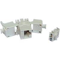 Frutto Rj45 UTP Cat.5e Presa Modulare 8 Poli Per Cavi Ethernet Compati - Foto 5