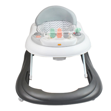 Trotteur Pour Bebes Centre D Activites Pour Bebes Motif Gris Avec Les Jouets Tranche D Age