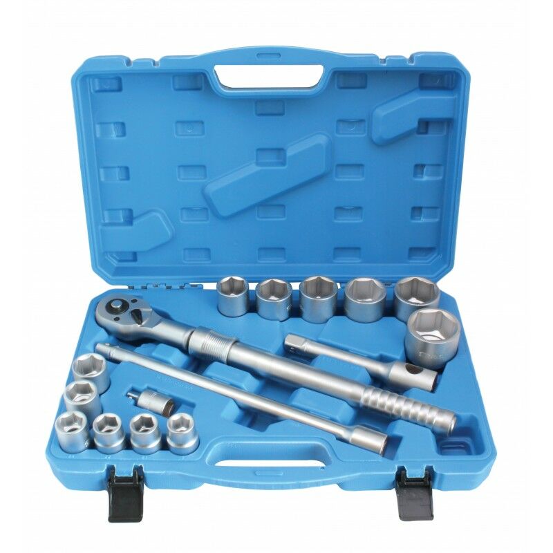 Juego De 5 Llaves De Impacto Profundas 1/2'' Para Tuercas De Eje: 30, 32, 34, 35, 36 Mm - Funda Incluida