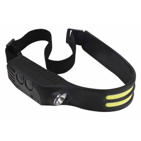 Linterna Frontal LED Recargable USB con Sensor de Movimiento y Batería Integrada 350 Lúmenes,Ideal para camping, trabajo y actividades nocturnas.