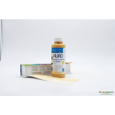 Colorant pour peinture à la chaux AURO n°350, Ocre Jaune - 500ml