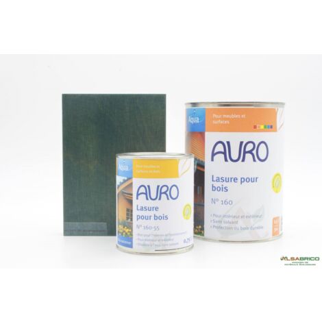 Lasure pour bois n°160 AURO, Bleu Outremer - (1/3)
