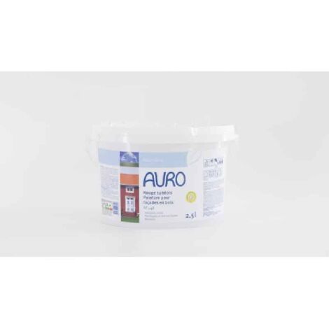Peinture rouge suédois pour façades en bois AURO n°148, (1/2)