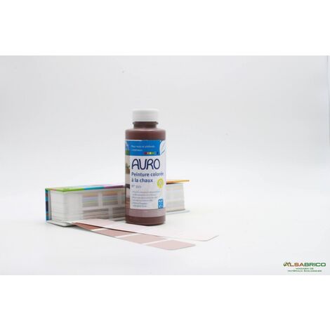 Colorant pour peinture à la chaux AURO n°350, Brune - 500ml